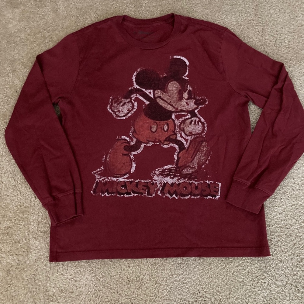 Mens Disney Mickey Mouse Crewneck Size Medium